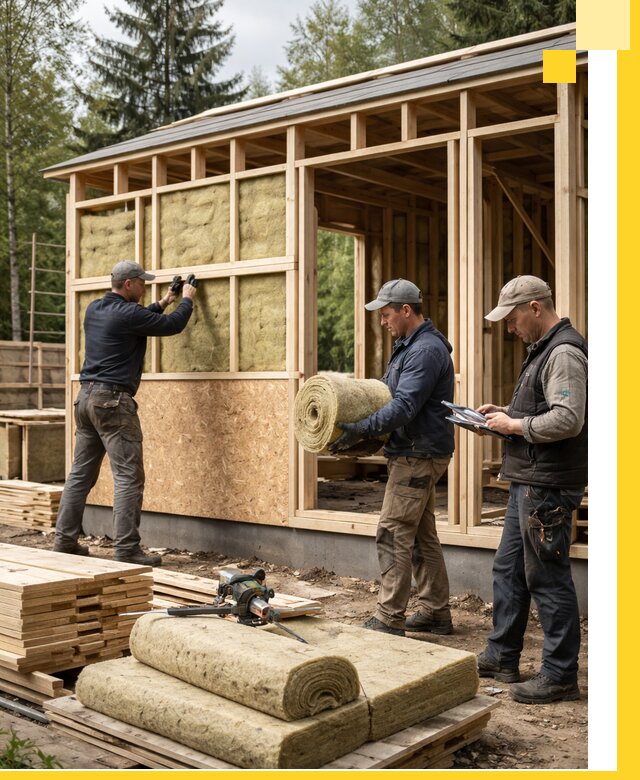 Проектирование и строительство каркасных бань в Видном под ключ