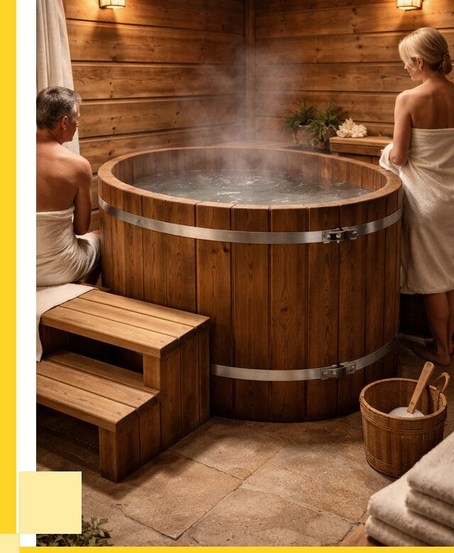 Бани с купелью под ключ в Видном от 465750 р. | ЭриданВдн