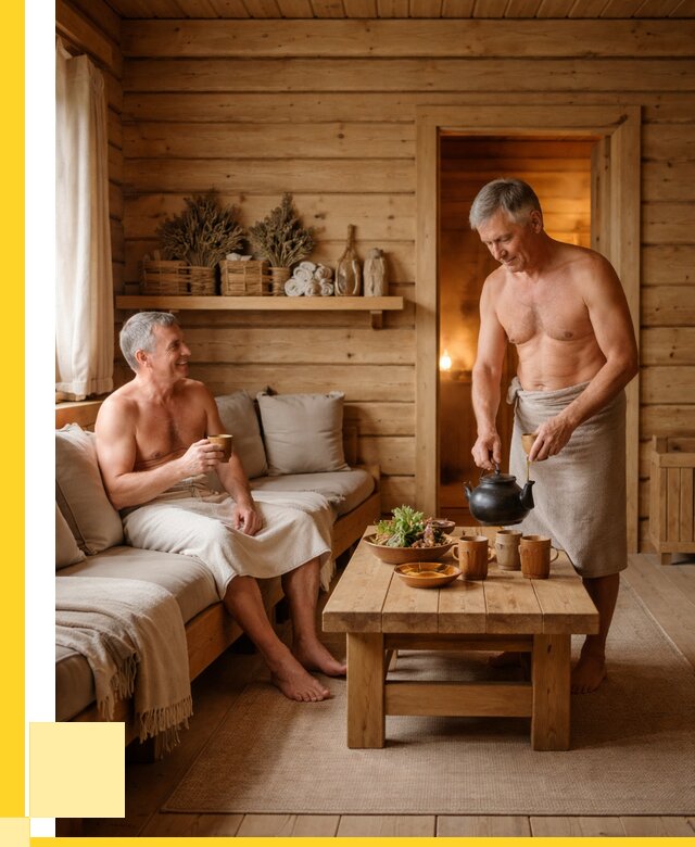 Бани с комнатой отдыха под ключ в Видном от 465750 р. | ЭриданВдн