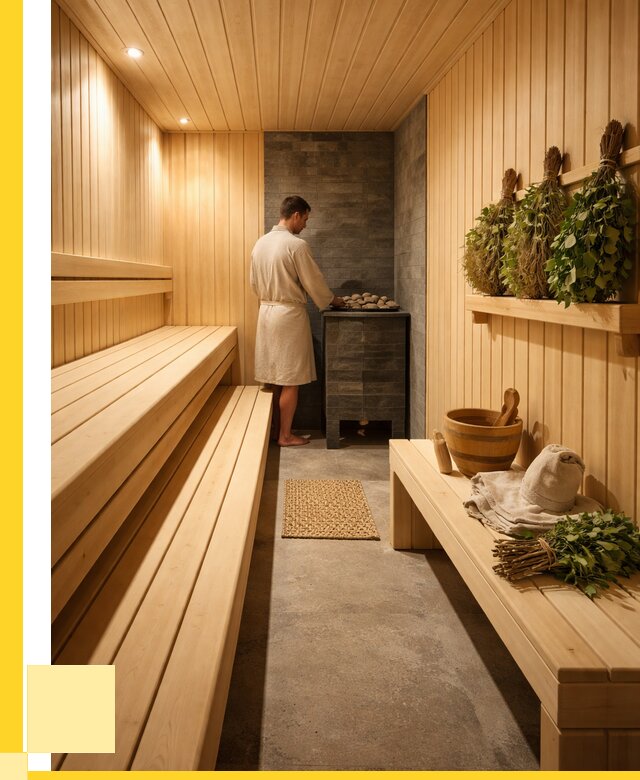 Отделка парной под ключ в Видном от 362250 р. | ЭриданВдн