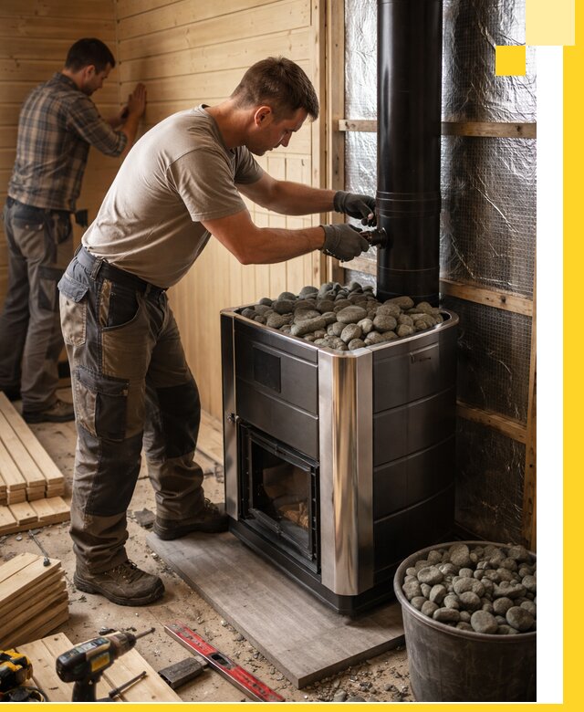 Проектирование и строительство парилок для бани в Видном под ключ