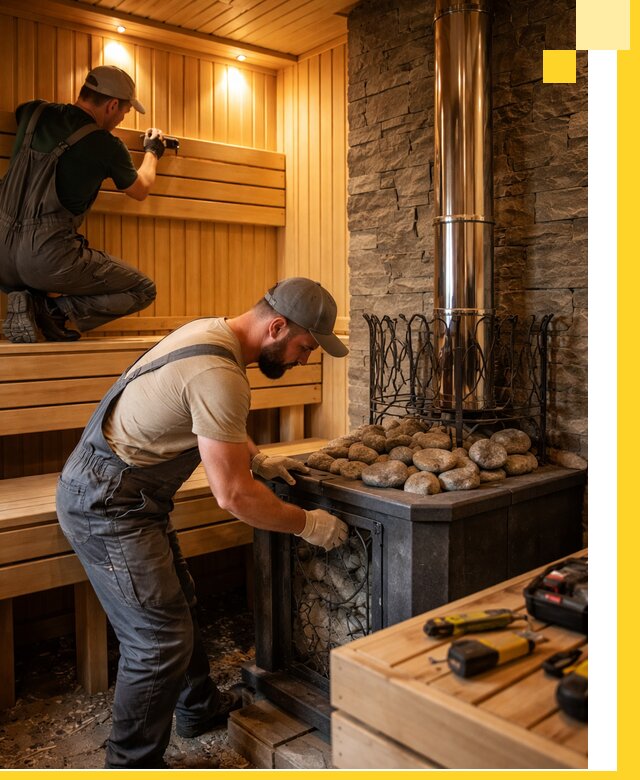 Комплексный дизайн бань, саун и зон отдыха в Видном