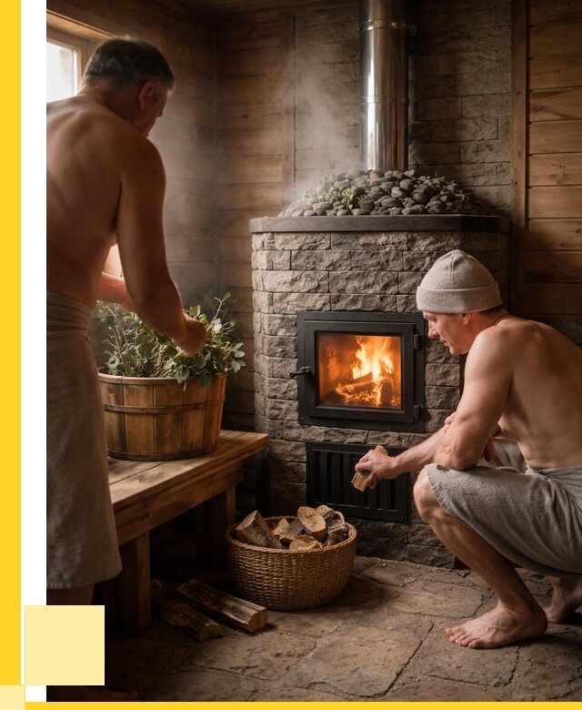 Банные печи под ключ в Видном от 46575 р. | ЭриданВдн кирпичная