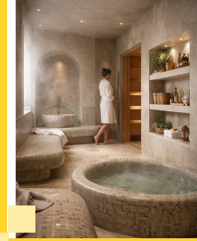 Строительство бани с хамамом в Видном от 776250 р. | ЭриданВдн