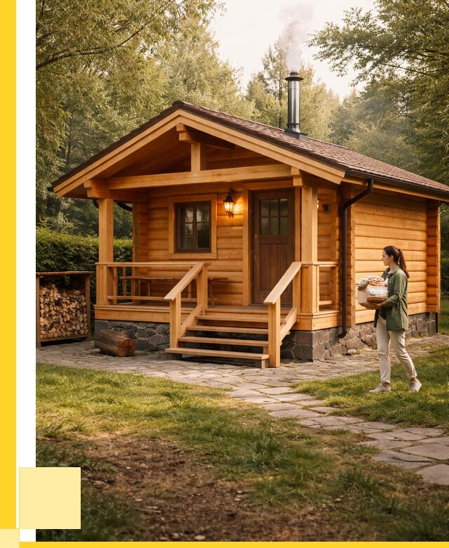 Купить баню под ключ в Видном от 672750 р. | ЭриданВдн