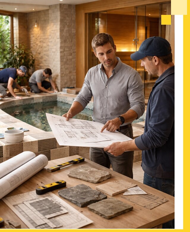 Проектирование SPA зон под ключ в Видном с инженерией